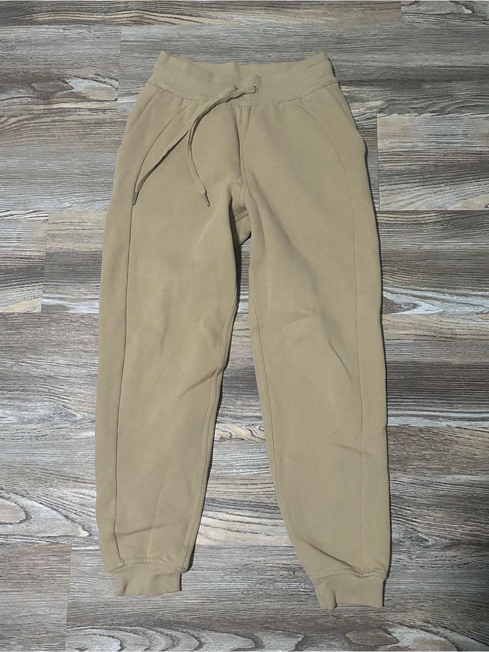 lululemon athletica Women's Tan Drawstring Joggers